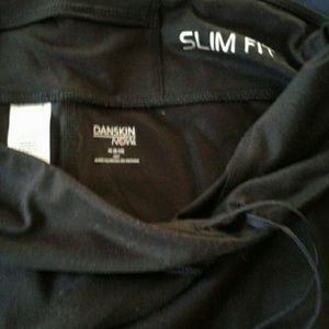 Danskin slim fit black leggings
